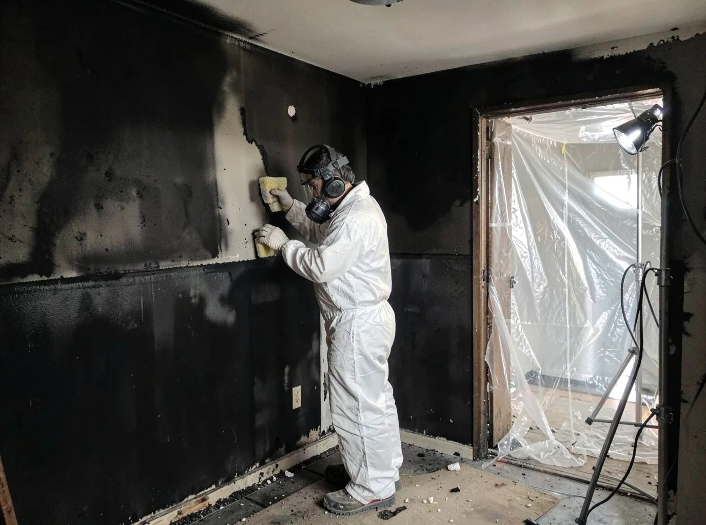 Fire Damage Restoration company in Mass City, MI